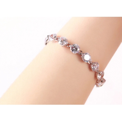 Colorful Zircon Fashionable Bracelet Ladies Bracelet Beads For Decoration